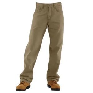 Carhartt Men's Flame Resistant Midweight Canvas Loose Fit Work Pants - 54 X 30